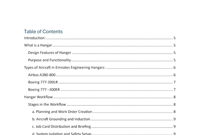 professional technical report writing, engineering, industrial, academic